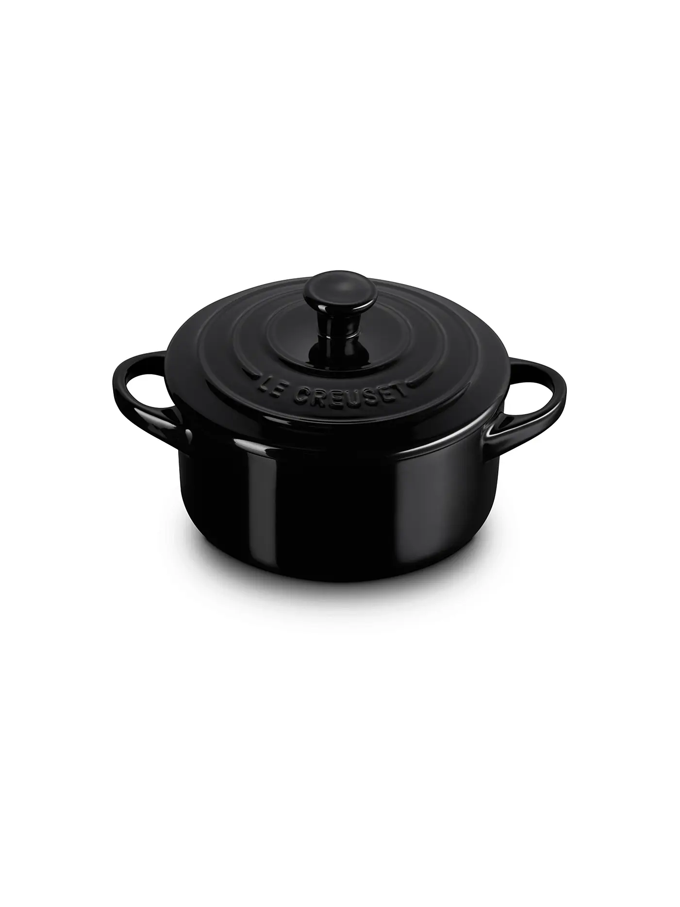 LE CREUSET | Mini Cocotte 14cm/0,65l KLASSIK Schwarz | 